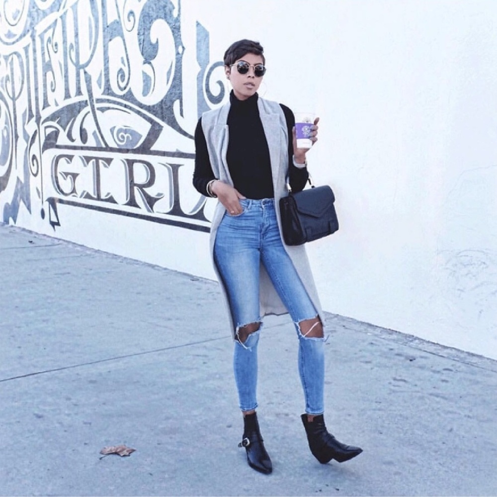 Sleeveless Trench Vest